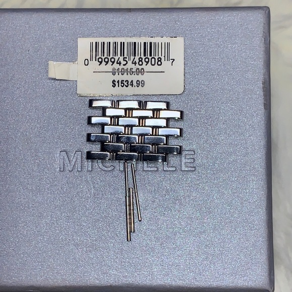 Michele Deco Watch with Diamonds 18MM - Picture 4 of 6